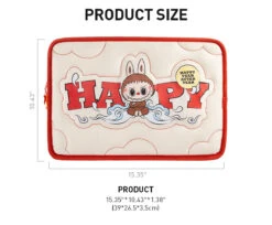 Wealthy Snake's New Year Celebration Series-LABUBU Laptop Bag -Pop Mart 20241218 141430 770146 3 wealthy snake s new year celebration series labubu laptop bag accessories details popmart us 1200x992