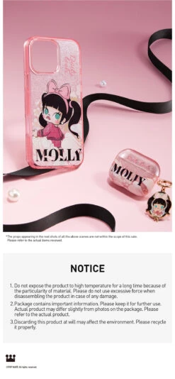 MOLLY Daily Look Series-Earphone Case For Airpods Pro -Pop Mart 20250102 163323 060354 6 molly daily look series earphone case for airpods pro accessories details popmart us 1200x2595