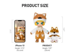 MOLLY Hugging 1/8 Action Figure -Pop Mart 20250109 183351 377927 3 molly hugging 1 8 action figure bjd details popmart us 1200x907