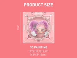 MEGA SPACE MOLLY SMITTEN LOVE《IN SPACE》3D Painting -Pop Mart 20250121 105720 035194 4 mega space molly smitten love in space 3d painting mega details popmart us 1200x907