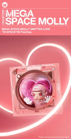 MEGA SPACE MOLLY SMITTEN LOVE《IN SPACE》3D Painting -Pop Mart 20250121 105720 599164 1 mega space molly smitten love in space 3d painting mega details popmart us 1200x2342