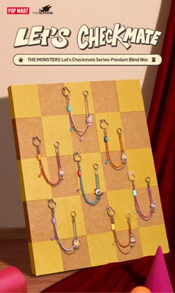 THE MONSTERS Let's Checkmate Series-Pendant Blind Box -Pop Mart 20250123 115851 743605 1 the monsters let s checkmate series pendant blind box accessories details popmart us 1200x2011