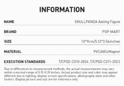 SKULLPANDA Aisling Figure -Pop Mart 20250123 171631 379451 3 skullpanda aisling figure figurine details popmart us 1200x834