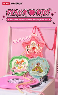 Peach Riot Rush Hour Series -Mini Bag Blind Box -Pop Mart 20250213 120434 468801 1 peach riot rush hour series mini bag blind box accessories details popmart us 1200x1965