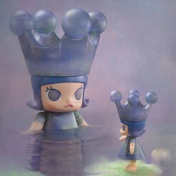 MEGA ROYAL MOLLY 1000% Monet-Les Nymphéas -Pop Mart 20250213 180907 377524 scene 3 mega royal molly 1000 monet les nymph as mega details popmart us 1200x1200