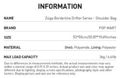Zsiga Borderline Drifter Series-Shoulder Bag -Pop Mart 20250227 110840 867237 3 zsiga borderline drifter series shoulder bag accessories details popmart us 1200x775
