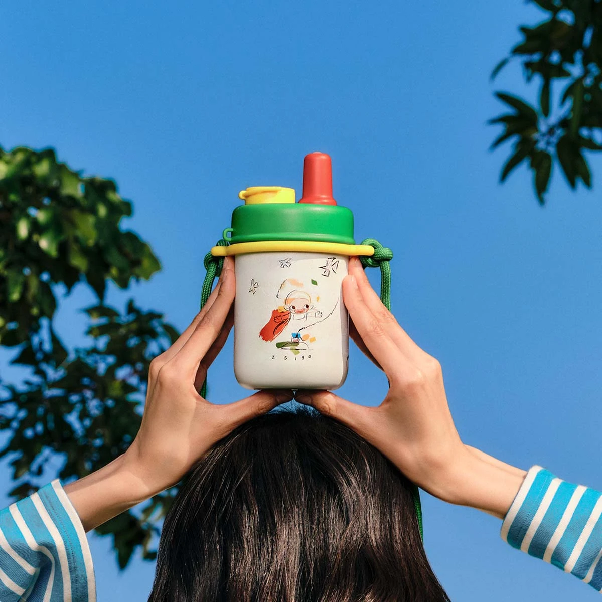 Zsiga Borderline Drifter Series-Portable Insulated Straw Cup 4 Zsiga Borderline Drifter Series-Portable Insulated Straw Cup - Image 4