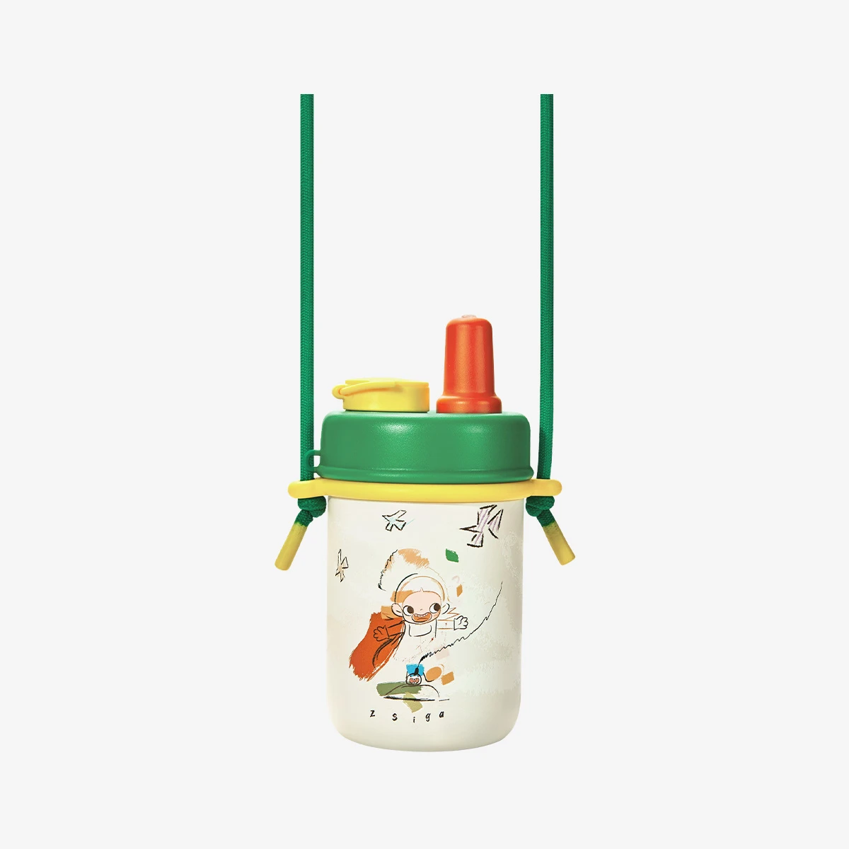 Zsiga Borderline Drifter Series-Portable Insulated Straw Cup 2 Zsiga Borderline Drifter Series-Portable Insulated Straw Cup - Image 2