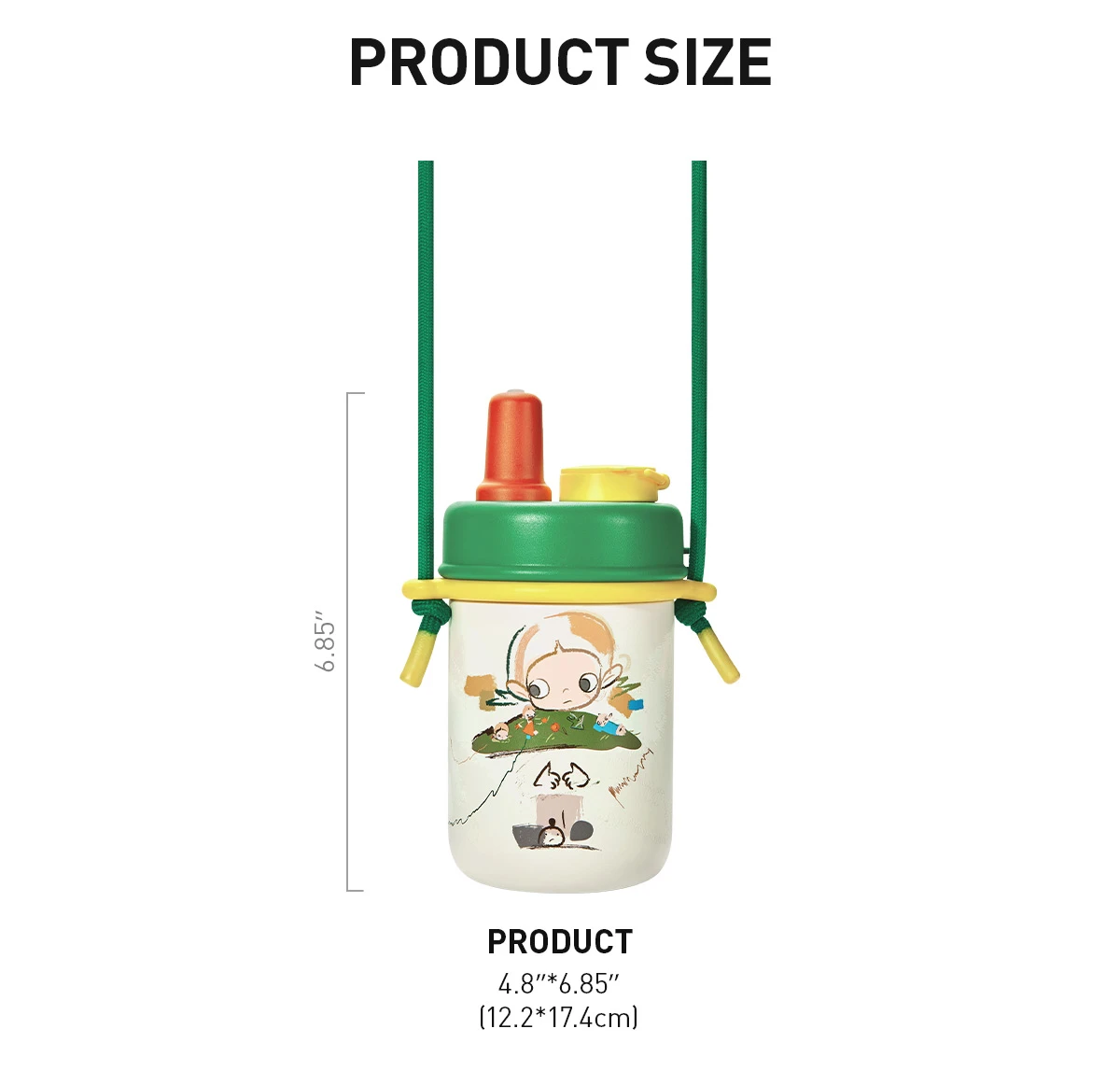 Zsiga Borderline Drifter Series-Portable Insulated Straw Cup 8 Zsiga Borderline Drifter Series-Portable Insulated Straw Cup - Image 8