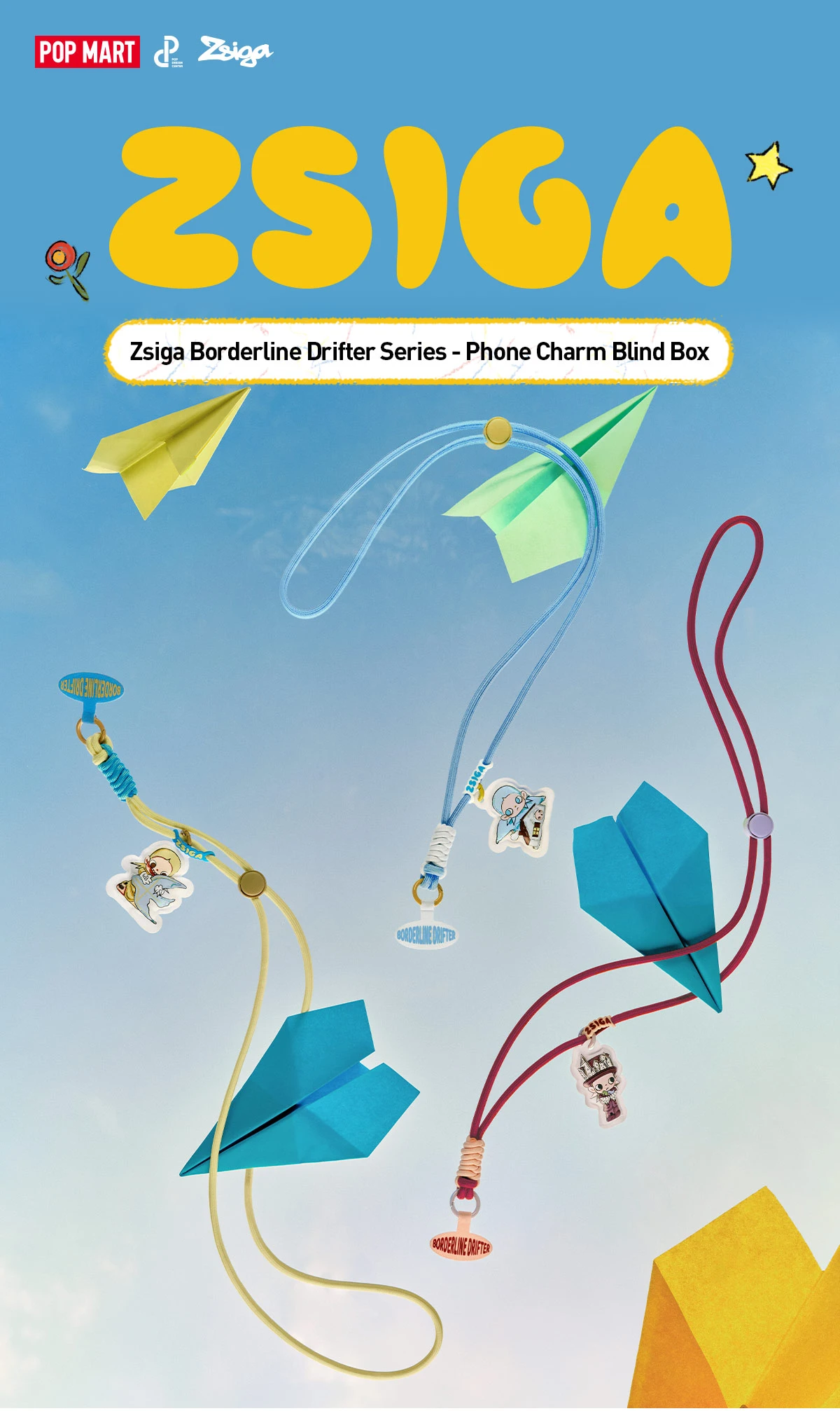 Zsiga Borderline Drifter Series-Phone Charm Blind Box 12 Zsiga Borderline Drifter Series-Phone Charm Blind Box - Image 12