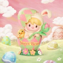 Sweet Bean Easter Bunny Figure -Pop Mart 20250303 172513 203080 scene 1 sweet bean easter bunny figure figurine details popmart us 1200x1200
