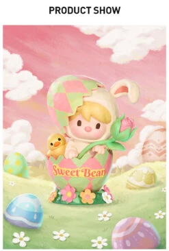 Sweet Bean Easter Bunny Figure -Pop Mart 20250303 172604 018232 5 sweet bean easter bunny figure figurine details popmart us 1200x1778