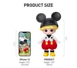 DIMOO MICKEY 1/8 Action Figure -Pop Mart 20250307 141350 040841 4 dimoo mickey 1 8 action figure bjd details popmart us 1200x1069