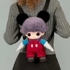 DIMOO WORLD × DISNEY Series-Mickey Vinyl Plush Bag -Pop Mart 20250317 105505 582434 scene 4 dimoo world disney series mickey vinyl plush bag plush details popmart us 1200x1200