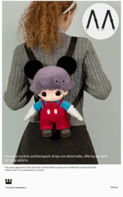 DIMOO WORLD × DISNEY Series-Mickey Vinyl Plush Bag -Pop Mart 20250317 105514 659679 10 dimoo world disney series mickey vinyl plush bag plush details popmart us 1200x1912