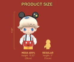 MEGA JUST DIMOO 400% Mickey Mouse -Pop Mart 20250317 142654 608237 4 mega just dimoo 400 mickey mouse mega details popmart us 1200x1013