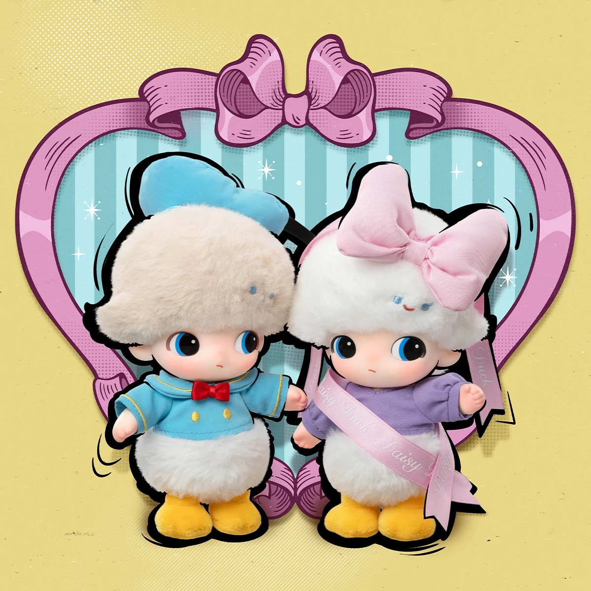 DIMOO WORLD × DISNEY Series-Vinyl Plush Keychain Blind Box - Image 8