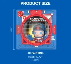 MEGA SPACE MOLLY Optimus Prime《IN SPACE》3D Painting -Pop Mart 20250328 092815 135033 4 mega space molly optimus prime in space 3d painting mega details popmart us 1200x1082
