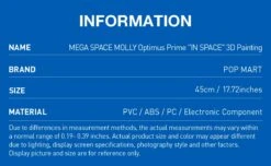 MEGA SPACE MOLLY Optimus Prime《IN SPACE》3D Painting -Pop Mart 20250328 092815 675554 2 mega space molly optimus prime in space 3d painting mega details popmart us 1200x740