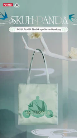 SKULLPANDA The Mirage Series Handbag -Pop Mart 20250328 171139 390314 1 skullpanda the mirage series handbag accessories details popmart us 1200x2141