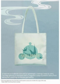 SKULLPANDA The Mirage Series Handbag -Pop Mart 20250328 171139 519535 6 skullpanda the mirage series handbag accessories details popmart us 1200x1668