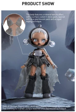 SKULLPANDA × HAMCUS 1/6 Action Figure -Pop Mart 20250407 164840 329229 04 skullpanda hamcus 1 6 action figure bjd details popmart us 1200x1763