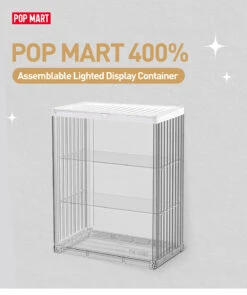 POP MART 400% Assemblable Lighted Display Container -Pop Mart 20250408 114141 497255 1 pop mart 400 assemblable lighted display container accessories details popmart us 1200x1433