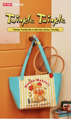 Twinkle Twinkle Be A Little Star Series-Tote Bag -Pop Mart 20250411 171655 718659 1 twinkle twinkle be a little star series tote bag accessories details popmart us 1200x2043