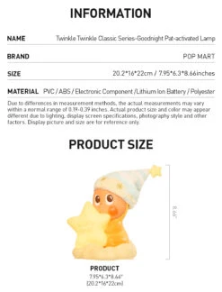 Twinkle Twinkle Classic Series-Goodnight Pat-activated Lamp -Pop Mart 20250411 172024 962465 3 twinkle twinkle classic series goodnight pat activated lamp accessories details popmart us 1200x1576
