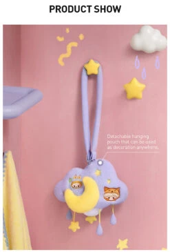 POP BEAN Pajama Party Plush Cloud Night Light -Pop Mart 20250411 172414 445357 03 pop bean pajama party series plush cloud night light accessories details popmart us 1200x1775