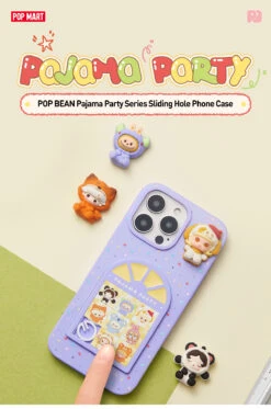 POP BEAN Pajama Party Sliding Hole Phone Case 12 POP BEAN Pajama Party Sliding Hole Phone Case -Pop Mart 20250411 173123 210805 01 pop bean pajama party sliding hole phone case accessories details popmart us 1200x1810