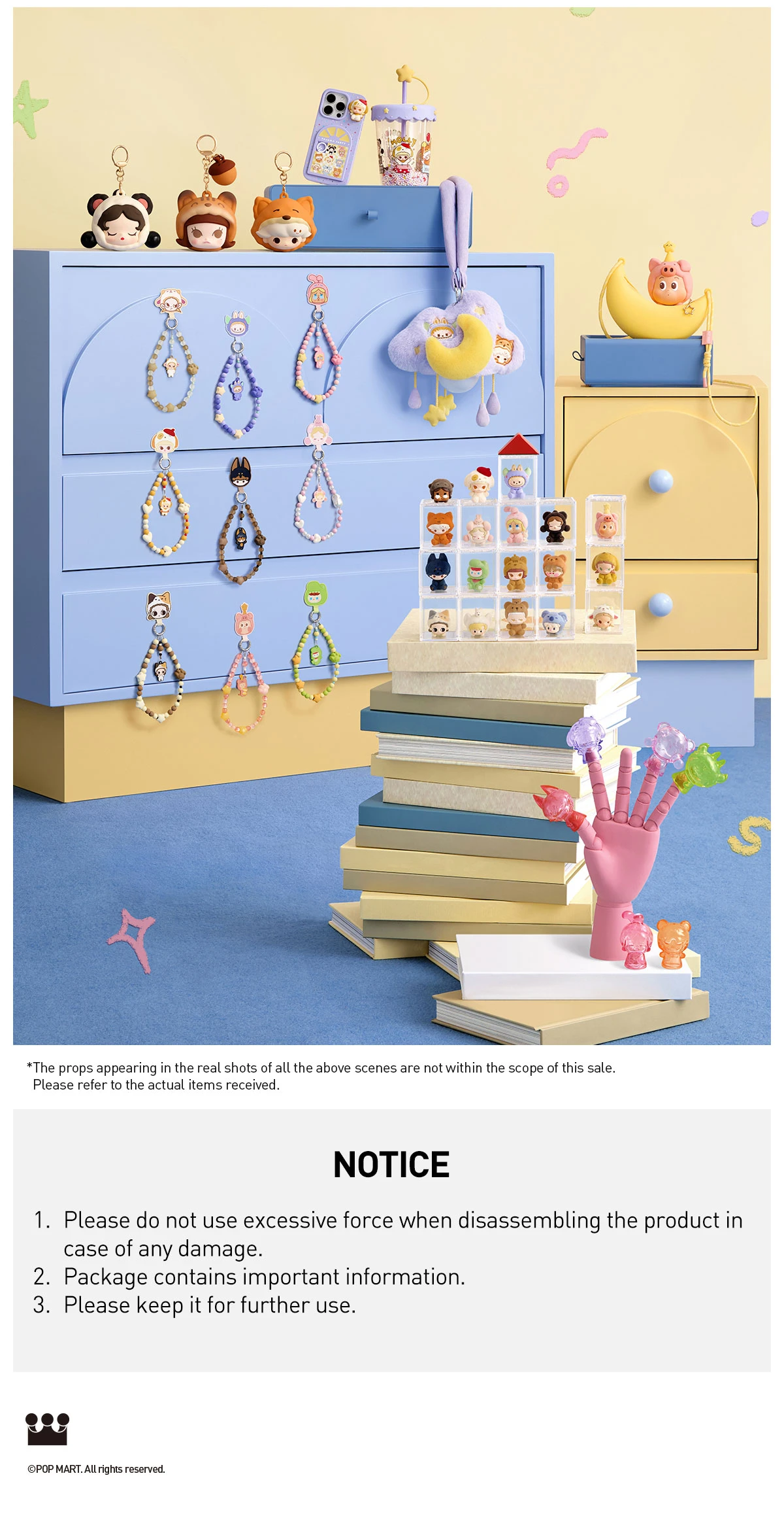 Bubble Cute Particle Pajama Party Series Decorative Buckle Set - Image 8