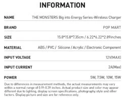 THE MONSTERS Big Into Energy Series-Wireless Charger -Pop Mart 20250418 173553 518490 03 the monsters big into energy series wireless charger accessories details popmart us 1200x959