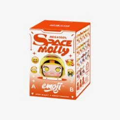 MEGA SPACE MOLLY 100% × Emoji™ Series -Pop Mart 20250418 173926 835943 single box mega space molly 100 emoji series mega details popmart us 1200x1200