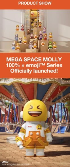 MEGA SPACE MOLLY 100% × Emoji™ Series -Pop Mart 20250418 173938 710562 1 07 mega space molly 100 emoji series mega details popmart us 1200x2829