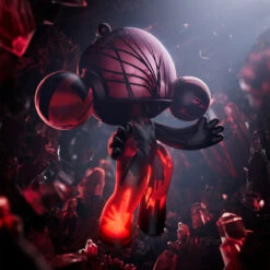 MEGA α SKULLPANDA 1000% Red Crystal 14 MEGA α SKULLPANDA 1000% Red Crystal -Pop Mart 20250428 144951 619668 scene 3 mega skullpanda 1000 red crystal mega details popmart us 1200x1200 1