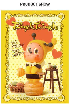 TwinkleTwinkle Bee Your Honey -Pop Mart 20250507 094534 701314 4 twinkle twinkle bee your honey figure figurine details popmart us 1200x1772