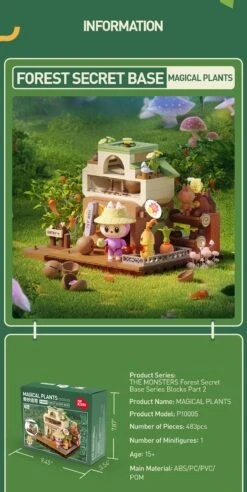 THE MONSTERS Forest Secret Base Series Blocks Part 2 -Pop Mart 20250509 104943 090754 4 the monsters forest secret base series blocks part 2 blocks details popmart us 1200x2392