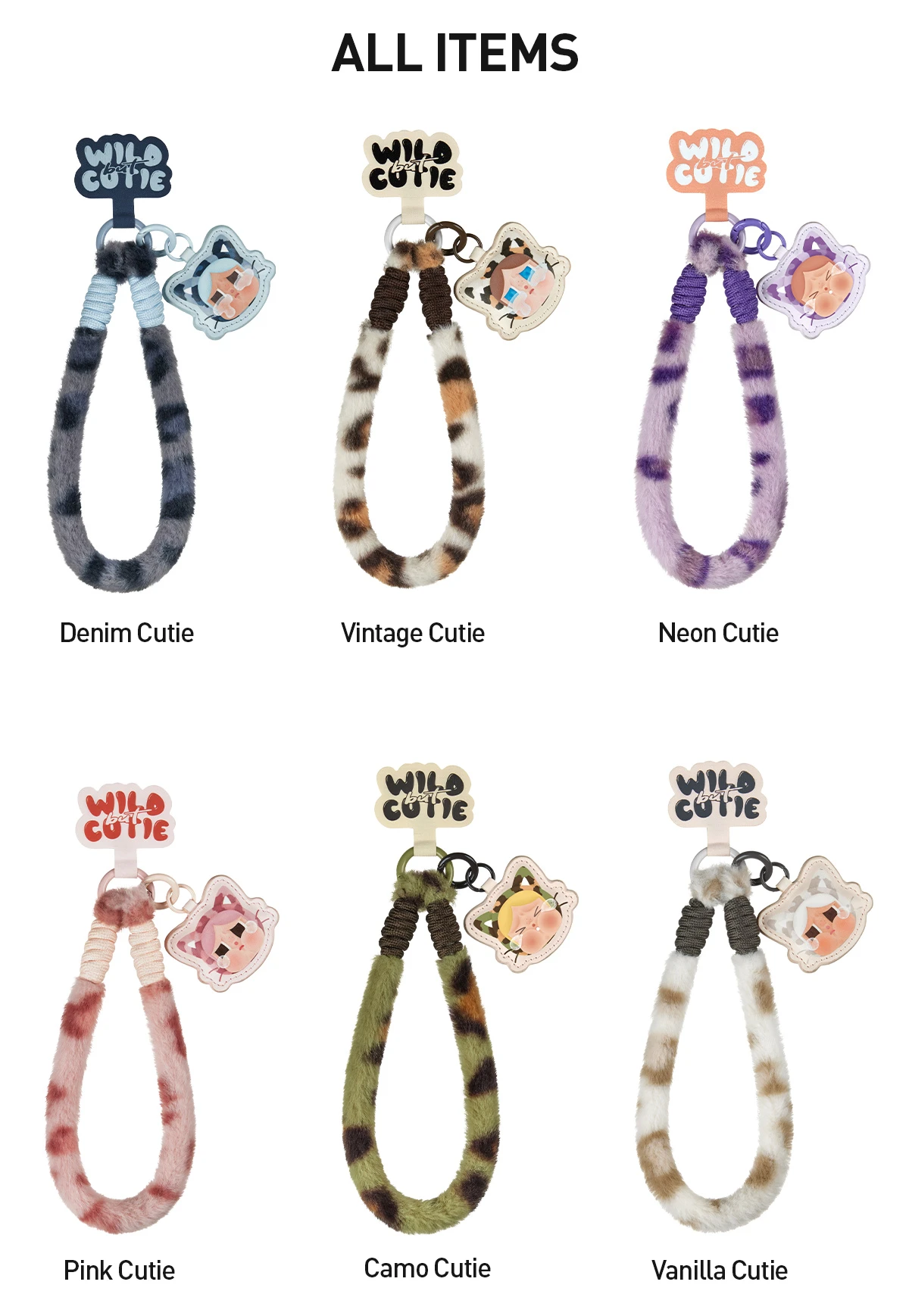 CRYBABY Wild But Cutie Series-Phone Charm Blind Box 9 CRYBABY Wild But Cutie Series-Phone Charm Blind Box - Image 9