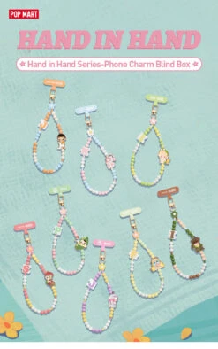 Hand In Hand Series-Phone Charm Blind Box -Pop Mart 20250512 160016 507943 1 hand in hand series phone charm blind box accessories details popmart us 1200x1916