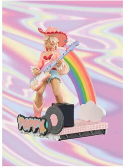 Peach Riot Rainbow Riot Figurine-Poppy -Pop Mart 20250521 105531 441015 5 peach riot rainbow riot figurine poppy figurine details popmart us 1200x1600