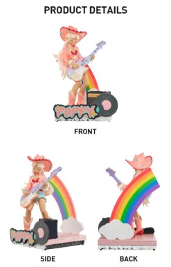 Peach Riot Rainbow Riot Figurine-Poppy -Pop Mart 20250521 105531 500475 2 peach riot rainbow riot figurine poppy figurine details popmart us 1200x1876