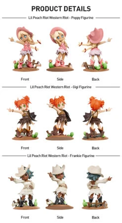 Lil Peach Riot Western Riot Figurines -Pop Mart 20250604 165101 031831 2 lil peach riot western riot figurines figurine details popmart us 1200x2186