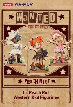 Lil Peach Riot Western Riot Figurines -Pop Mart 20250604 165101 645595 1 lil peach riot western riot figurines figurine details popmart us 01 1200x1744