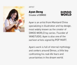 DIMOO × Fantastic Beasts And Where To Find Them Figurine -Pop Mart Ayan Deng WtdOzBxs5f 1201x1016