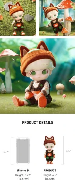 DIMOO Fox In The Woods Action Figure -Pop Mart dimoofox YDlrp7zjsG 1200x3019
