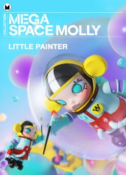 MEGA COLLECTION 1000% SPACE MOLLY Little Painter -Pop Mart little painter 1000 01 FKxoYXXUwm 1200x1671
