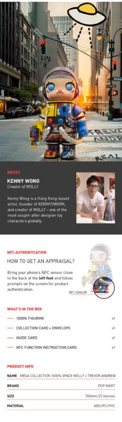 MEGA SPACE MOLLY 1000% Trevor Andrew 29 MEGA SPACE MOLLY 1000% Trevor Andrew -Pop Mart mega trevor Andrew 1000 03 7BwRLEcuvo 1200x4137