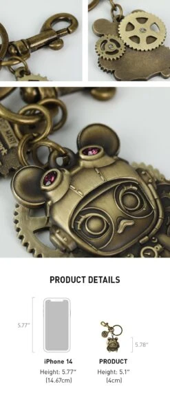 MOLLY Steam Punk Keychain -Pop Mart molly steam punk pandent qiZoE5e7Z0 1200x2821