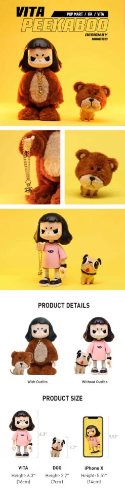 VITA PEEKABOO Figurine -Pop Mart vita peekaboo detail myAnzH2W3y 1200x4746